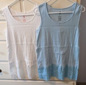 Torrid Set Of 2 Lace Camies. NWOT Tags. Size 1